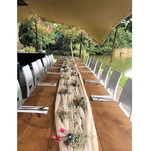Eiken houten tafel